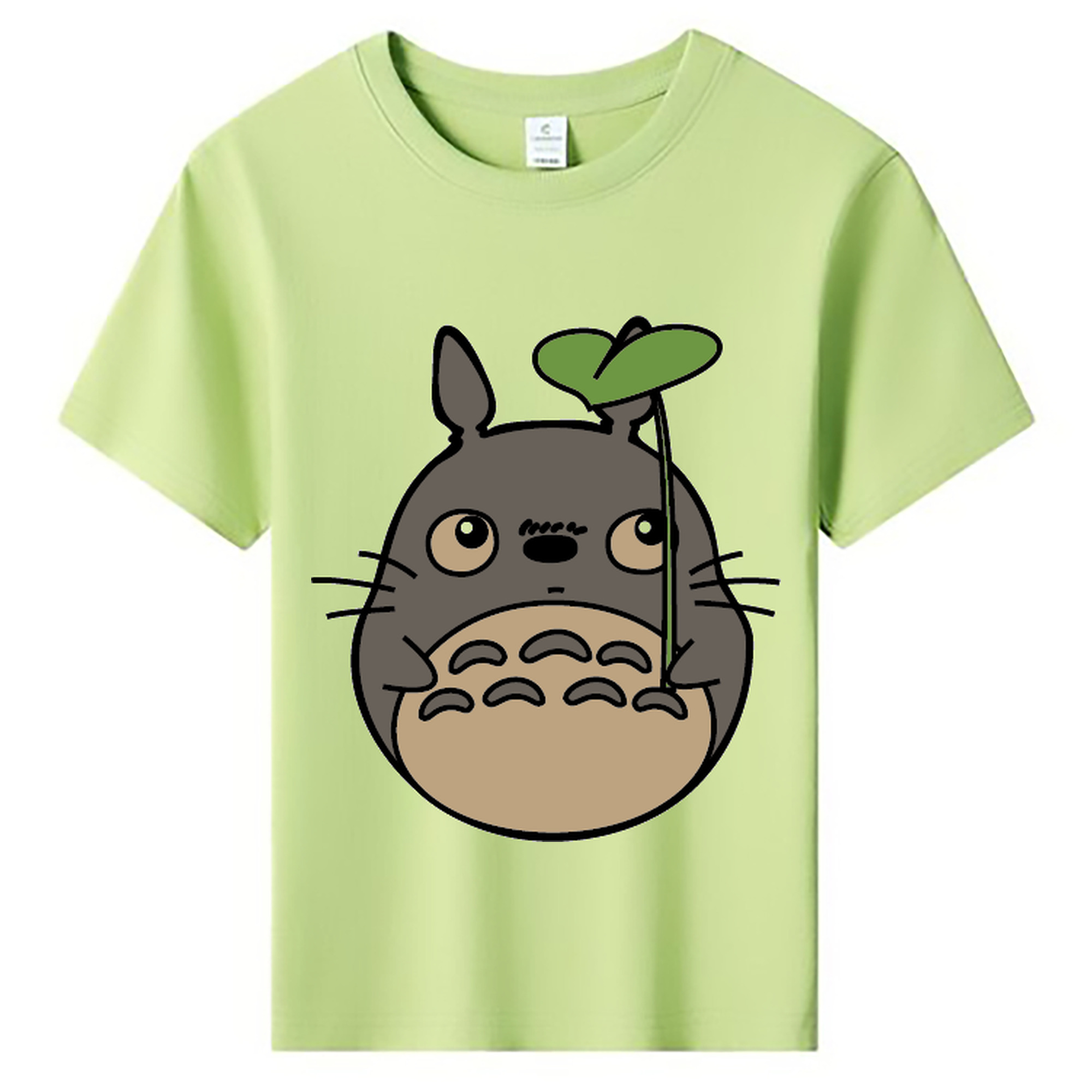 （画像用） となりのトトロ 草壁メイ 草壁サツキ My Neighbor Totoro Satsuki Kusakabe Mei Kusakabe 綿100％キッズTシャツ（フロントプリント）